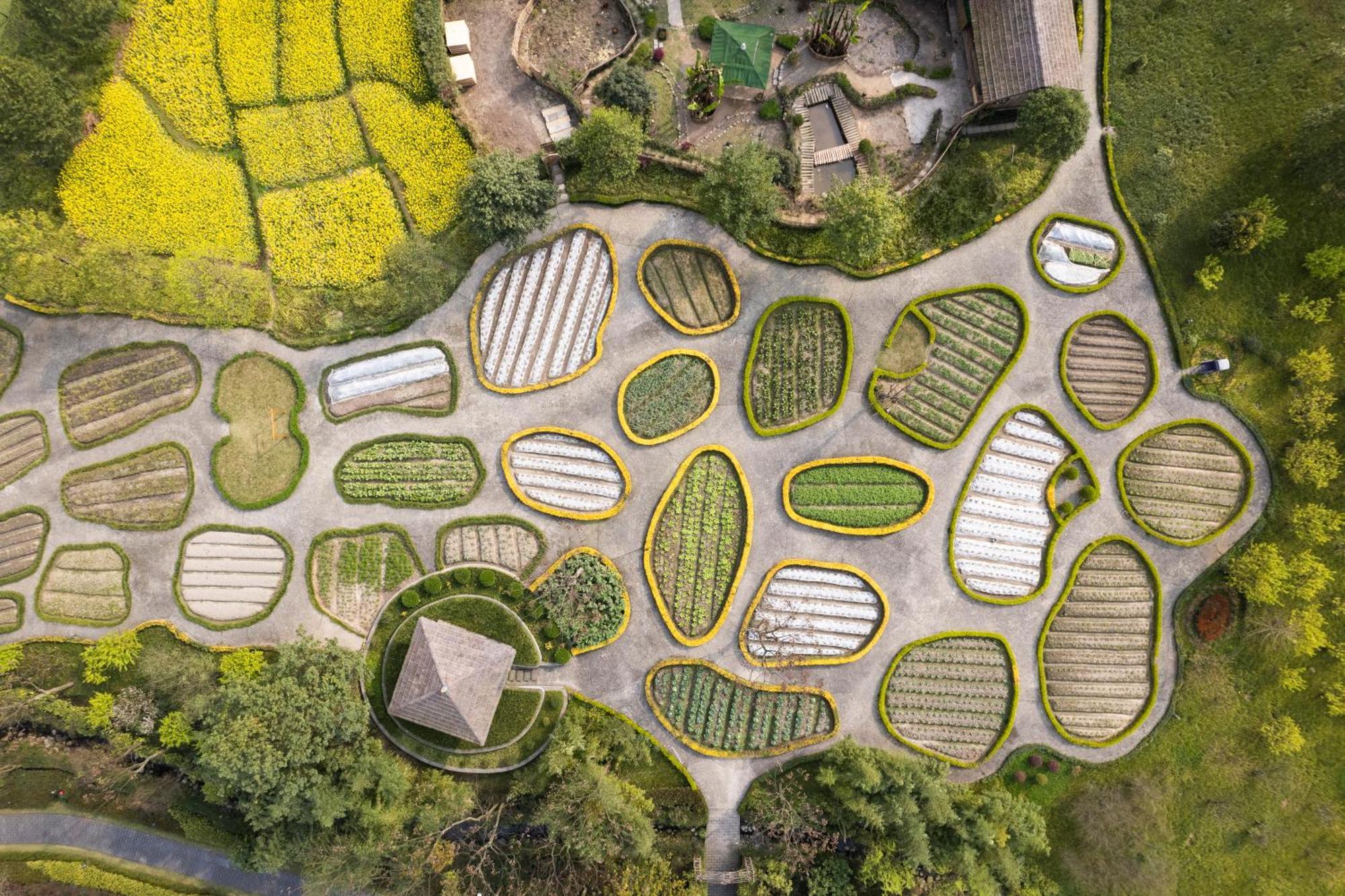 Hotel Six Senses Qing Cheng Mountain Chengdu Exterior foto