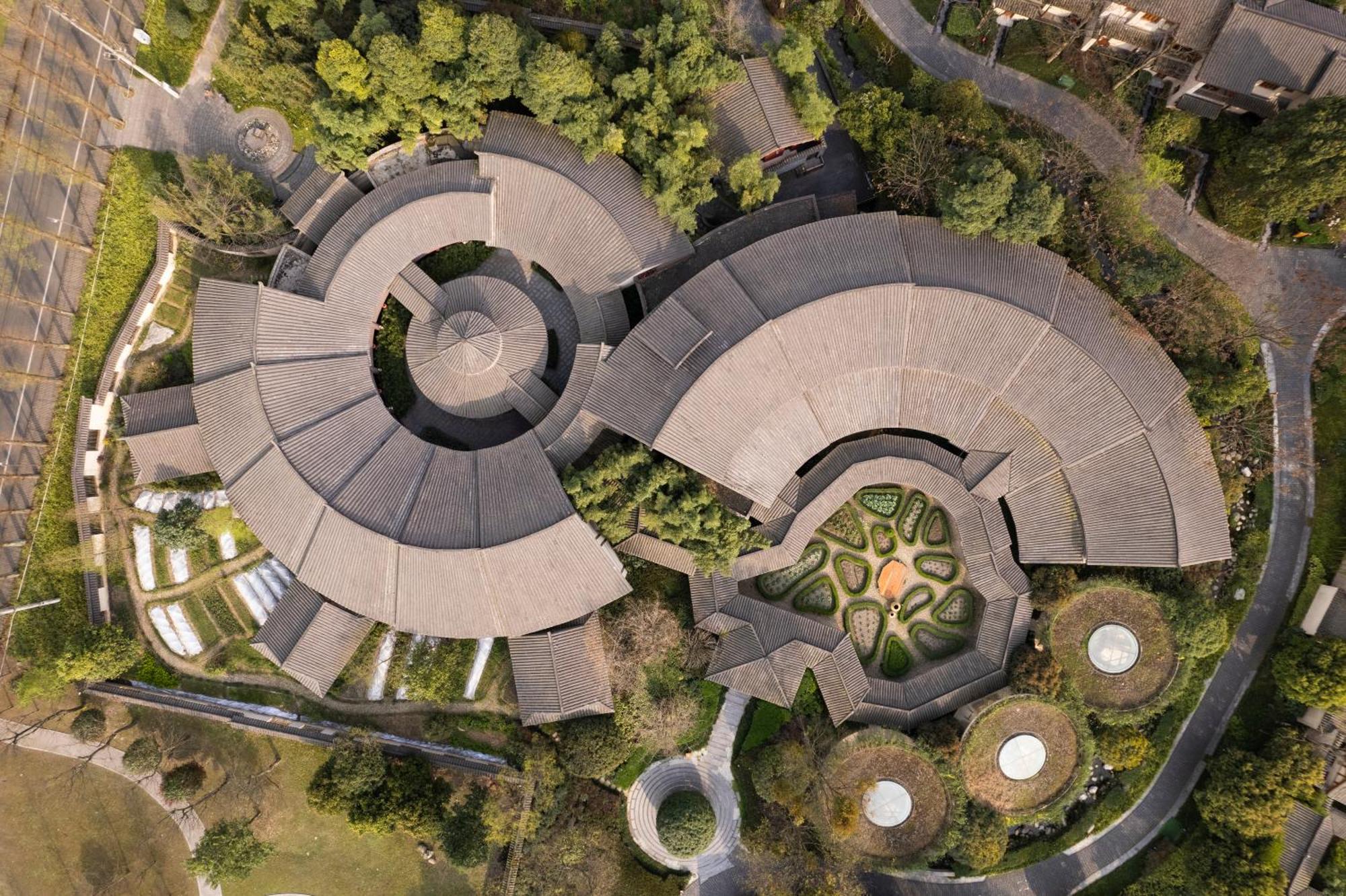 Hotel Six Senses Qing Cheng Mountain Chengdu Exterior foto