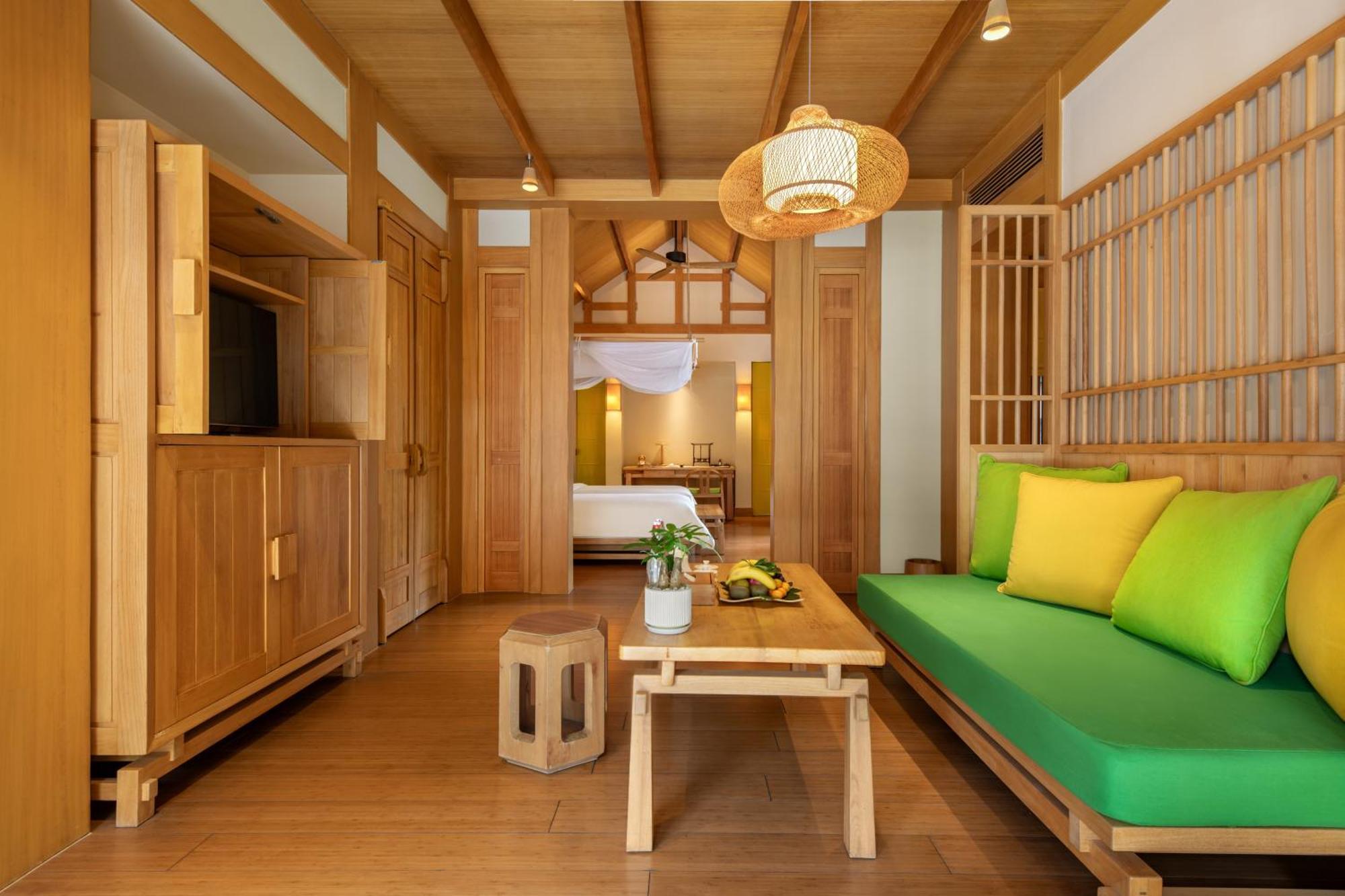 Hotel Six Senses Qing Cheng Mountain Chengdu Exterior foto