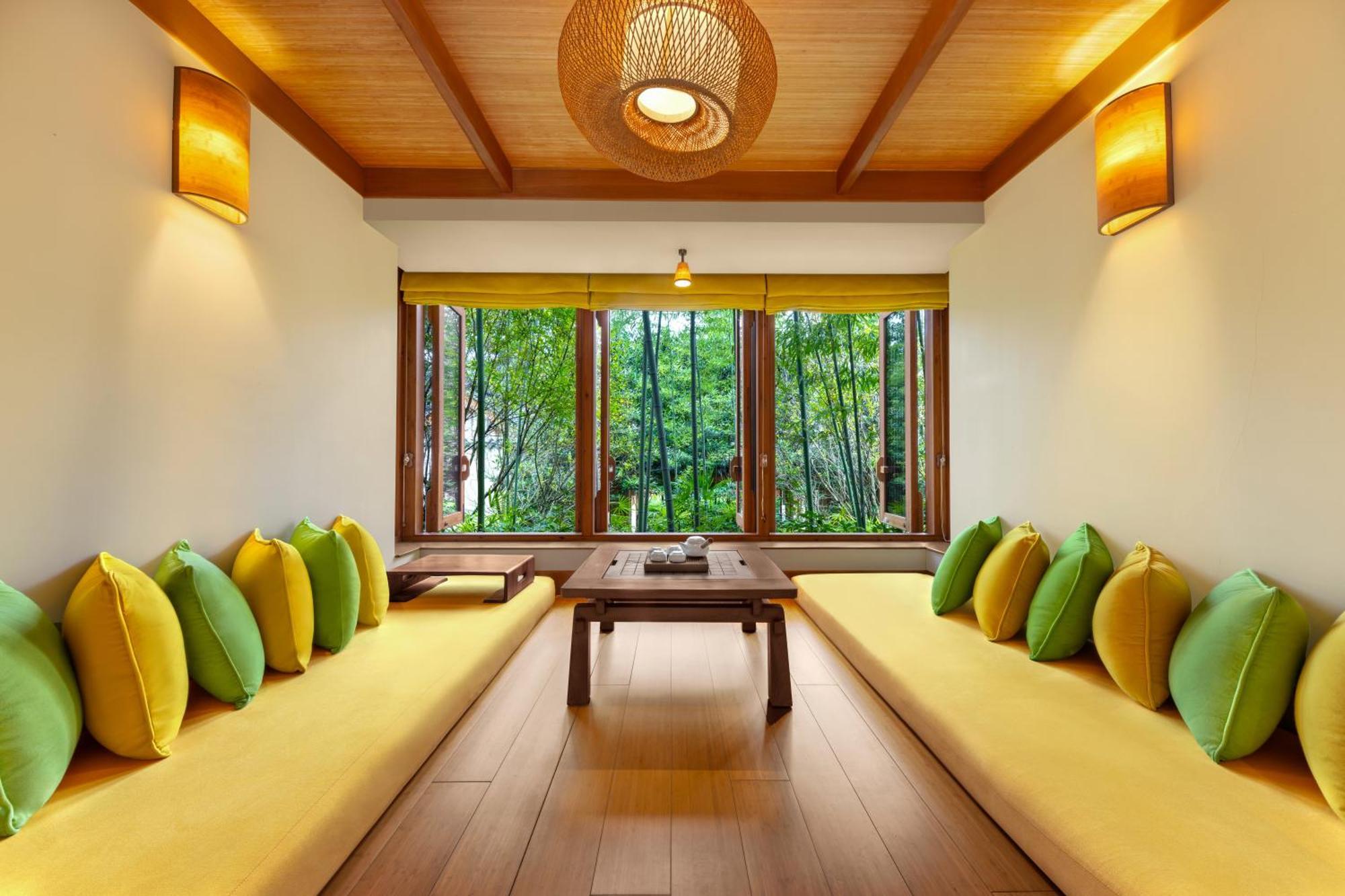 Hotel Six Senses Qing Cheng Mountain Chengdu Exterior foto