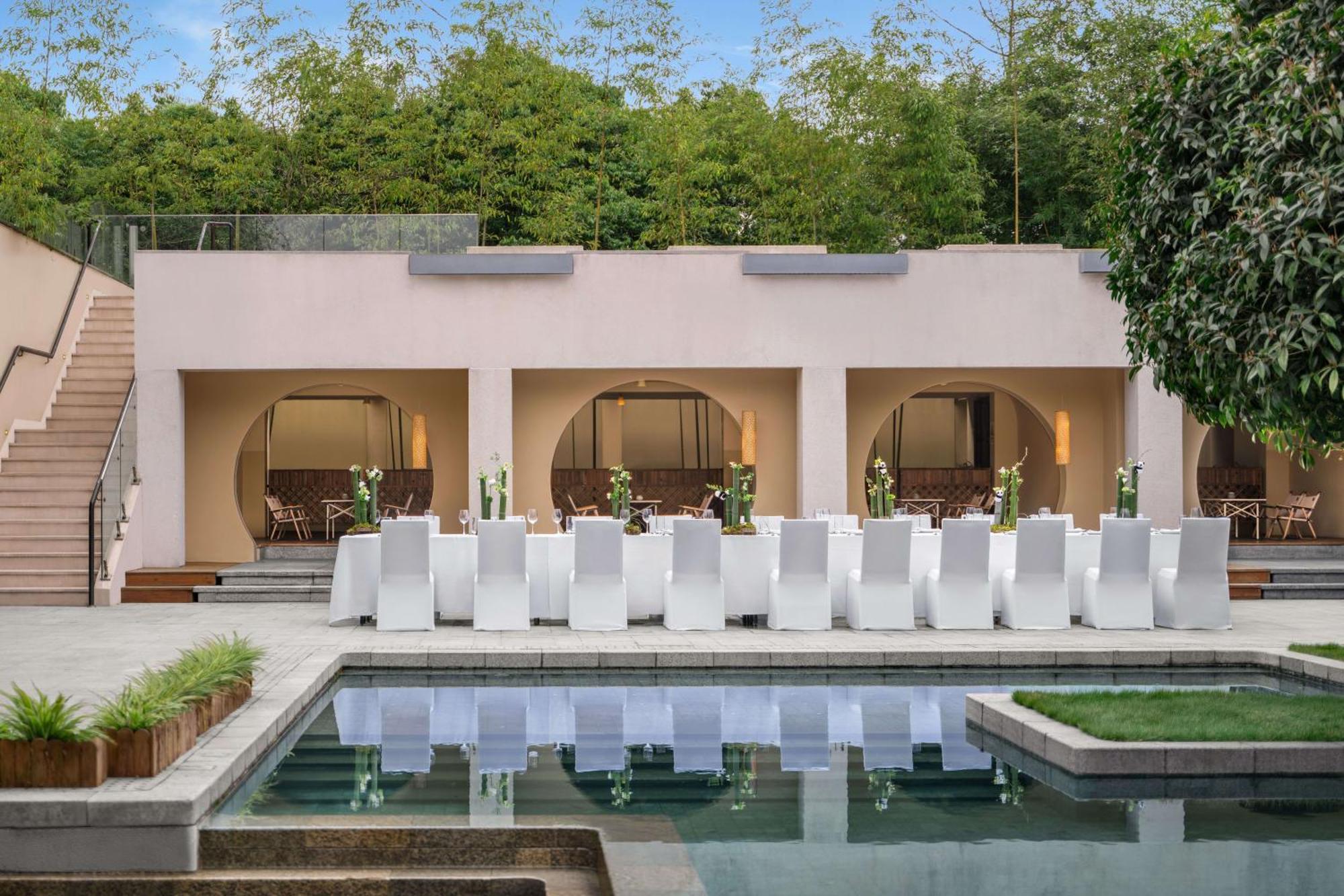 Hotel Six Senses Qing Cheng Mountain Chengdu Exterior foto