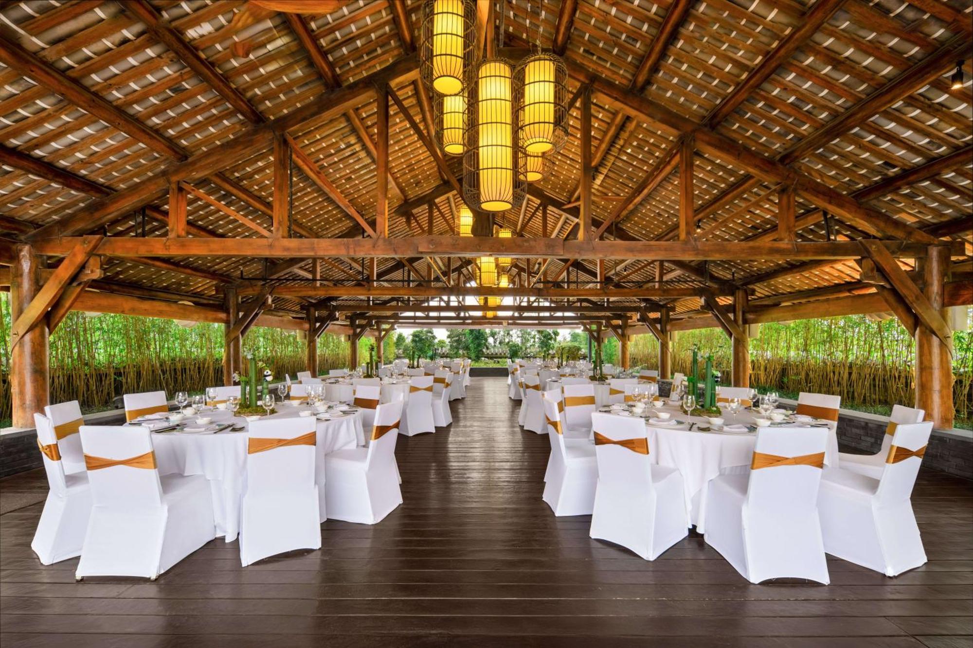 Hotel Six Senses Qing Cheng Mountain Chengdu Exterior foto