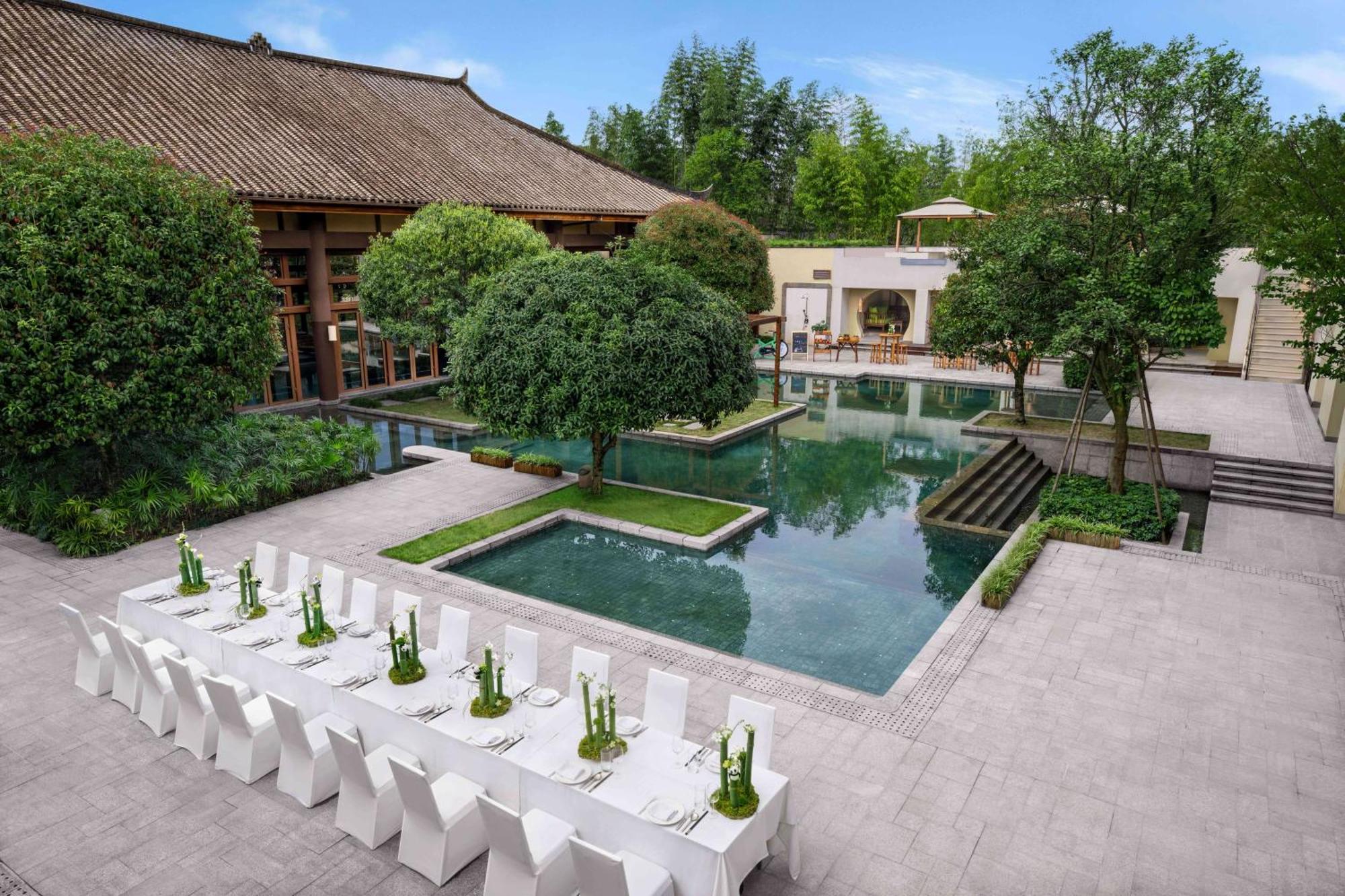 Hotel Six Senses Qing Cheng Mountain Chengdu Exterior foto